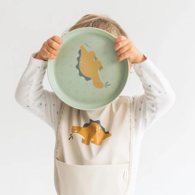 Saro Louça 5 Peças Wild Dinos Rosa/Verde | Farmácia d'Arrábida