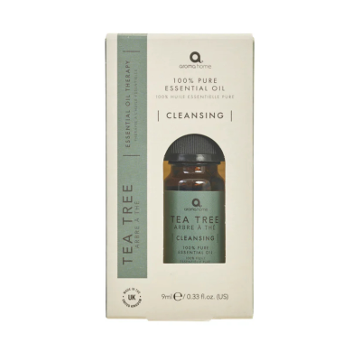 5056223126800 Aroma Home Cleansing Óleo Essencial Árvore Chá 9ml