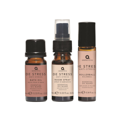 Aroma Home De-Stress 3 Steps Kit Óleos Essenciais | Farmácia d'Arrábida