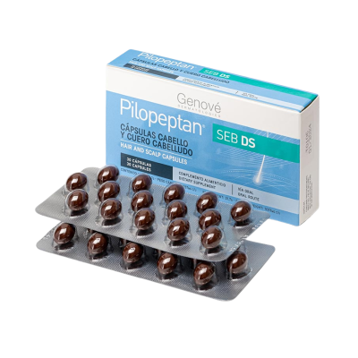 7391862 Pilopeptan Seb DS Cápsulas x30