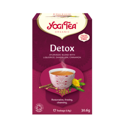 4012824401280 Yogi Tea Bio Chá Detox 17 Saq