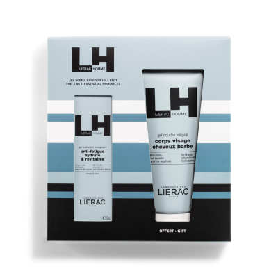 7533414 Lierac Homme Coffret Gel Energizante + Gel Integral 200ml