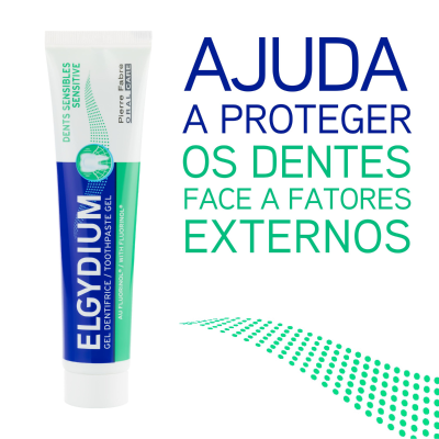 Elgydium Pasta de Dentes Sensíveis 75 ml | Farmácia d'Arrábida