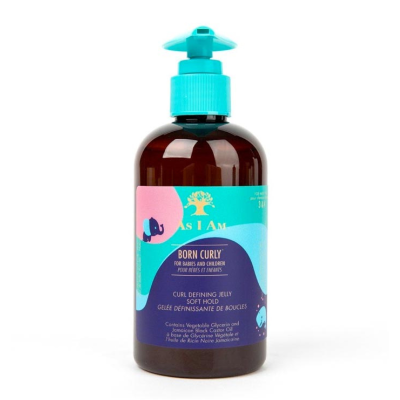 858380035439 As I Am Born Curly Def Jelly Geleia Cabelo Bebé 240ml