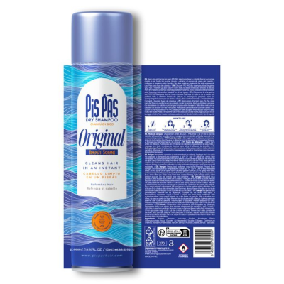Pis Pás Champô Seco Original 200ml | Farmácia d'Arrábida