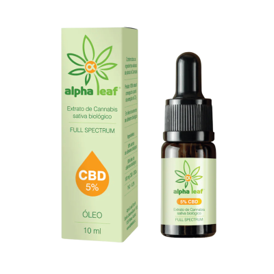 Alpha Leaf Full Spectrum 5% Extrato Cannabis 10ml
