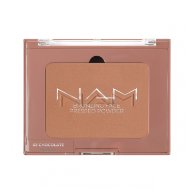 NAM Bronzing Face Pressed Powder 03 Chocolate Brown 10g