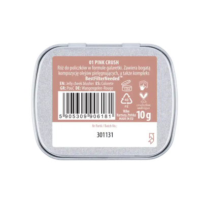 NAM Smart Jelly Blusher 01 Pink Crush 10g | Farmácia d'Arrábida