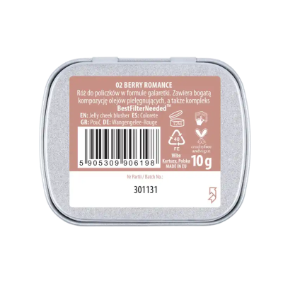 NAM Smart Jelly Blusher 02 Berry Romance 10g | Farmácia d'Arrábida