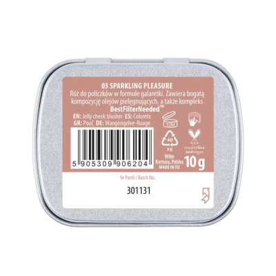 NAM Smart Jelly Blusher 03 Sparkling Pleasure 10g | Farmácia d'Arrábida