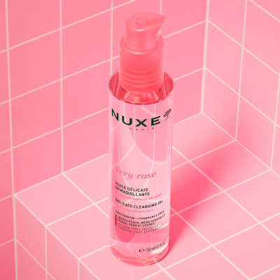 Nuxe Very Rose Óleo Delicado Desmaquilhante 150ml | Farmácia d'Arrábida