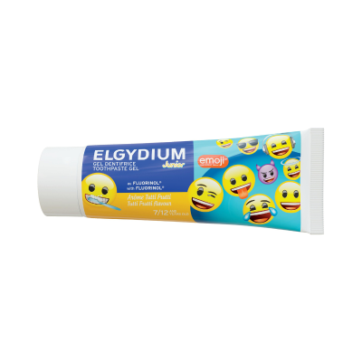 7115139 Elgydium Kids Gel Dentífrico Sabor Tutti Fruti Emoji 3-6Anos 50ml