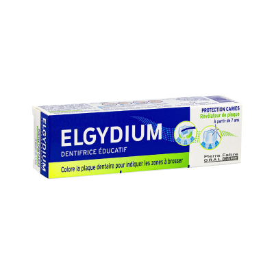 Elgydium Dentífrico Educativo Revelador de Placa Bacteriana 50ml | Farmácia d'Arrábida