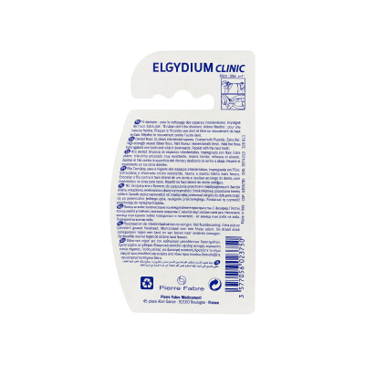 Elgydium Clinic Fita Dentária com Flúor Cool Mint  | Farmácia d'Arrábida