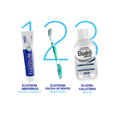 Elgydium Pasta de Dentes Branqueadora 100ml | Farmácia d'Arrábida
