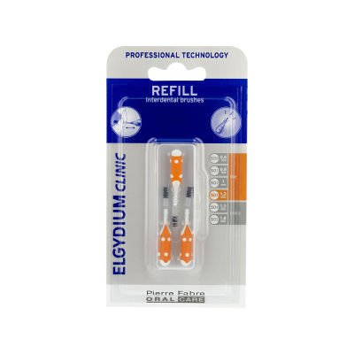 6251264 Elgydium Clinic Recarga para Escovilhão Interdental Laranja ISO 3
