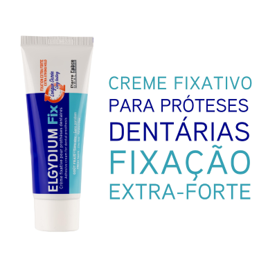 Elgydium Fix Creme Fixativo Próteses Dentárias Extra Forte 45 g | Farmácia d'Arrábida