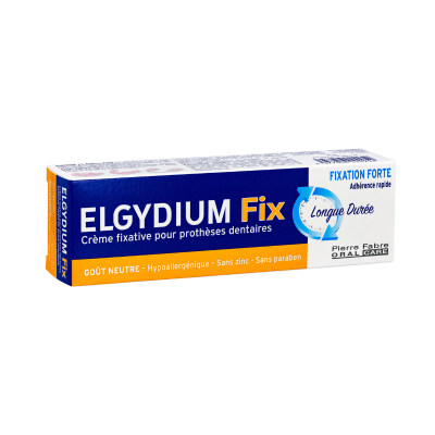 Elgydium Fix Creme Fixativo Próteses Dentárias Forte 45 g | Farmácia d'Arrábida
