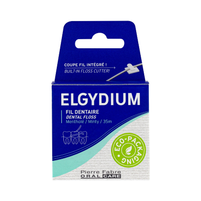 6603563 Elgydium Eco Fio Dentário Plástico Reciclado Sabor Menta