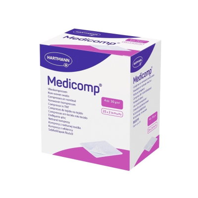 6180059 Hartmann Medicomp Compressas Esterilizadas 10cmx10cm 25x2