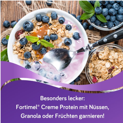 Fortimel Creme Protein Frutos Silvestres 4x125g  | Farmácia d'Arrábida