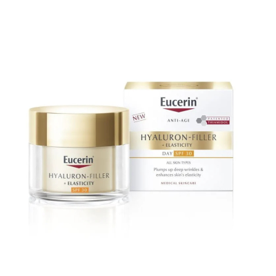 Eucerin Hyaluron-Filler + Elasticity Creme Dia FPS30 50ml