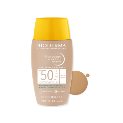 Bioderma Photoderm NUDE Touch Dourado FPS50+ 40ml