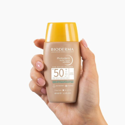 Bioderma Photoderm NUDE Touch Dourado FPS50+ 40ml | Farmácia d'Arrábida