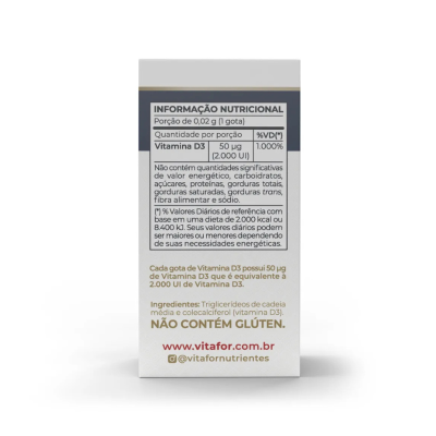 Vitafor Vita D3 10ml | Farmácia d'Arrábida