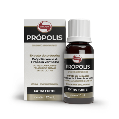 7898665434338 Vitafor Própolis Líquido Gotas 20ml