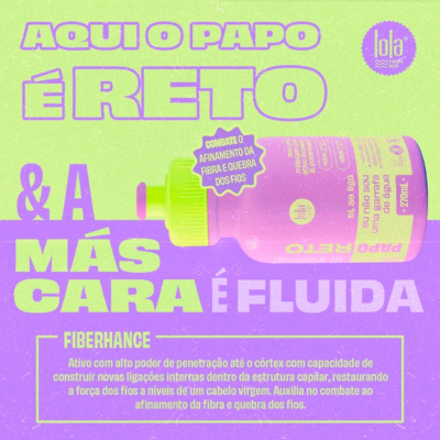Lola Papo Reto Máscara Fluida 270ml | Farmácia d'Arrábida