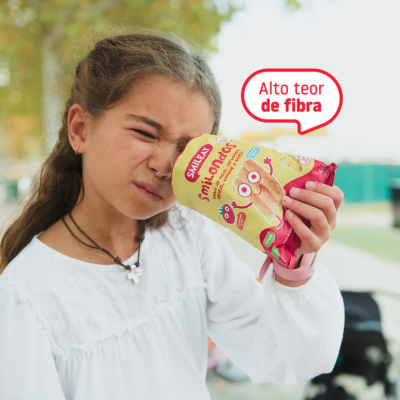 Smileat Smilondas Snack Milho com Tomate e Queijo Biológico +15M 25g | Farmácia d'Arrábida