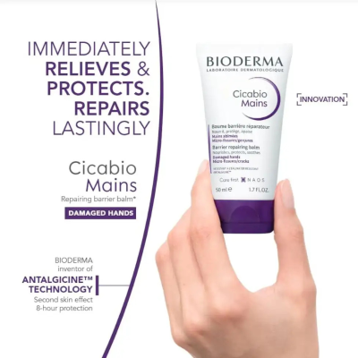 Bioderma Cicabio Mãos 50ml | Farmácia d'Arrábida