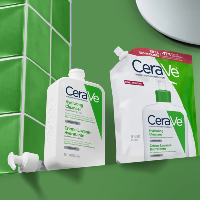 Cerave Creme de Limpeza Hidratante Recarga 473ml | Farmácia d'Arrábida