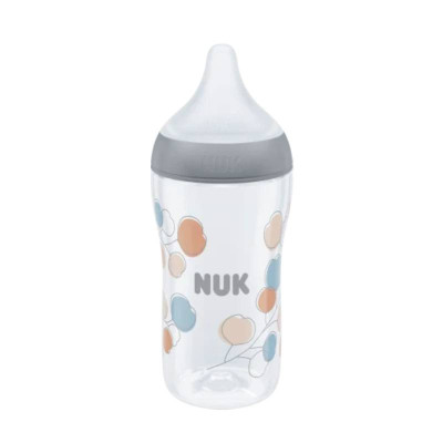 Nuk Perfect Match Biberão Silicone Balões +3M 260ml | Farmácia d'Arrábida