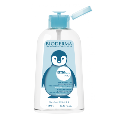 6936468 Bioderma ABCDerm H2O Água Micelar 1L