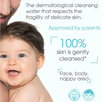 Bioderma ABCDerm H2O Água Micelar 1L