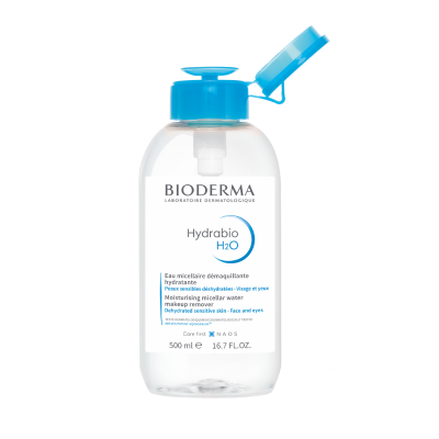 6229476 Bioderma Hydrabio H2O Água Micelar Pump Reverse 500ml