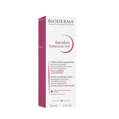 Bioderma Sensibio Defensive Creme Rico 40ml | Farmácia d'Arrábida