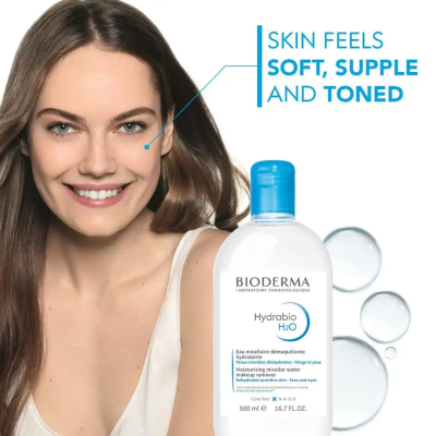 Bioderma Hydrabio H2O Água Micelar 500ml  | Farmácia d'Arrábida