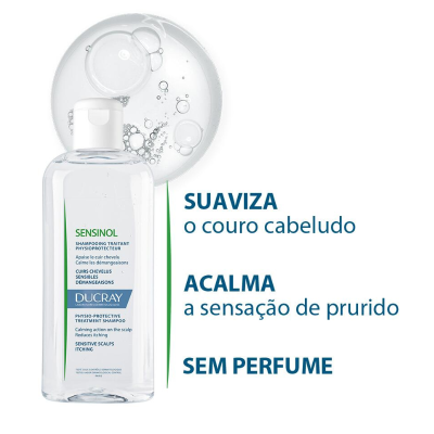 Ducray Sensinol Champô Fisioprotetor 400ml | Farmácia d'Arrábida