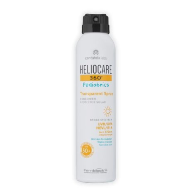 6961284 Heliocare 360º Pediatrics Transparent Spray SPF50+ 200ml