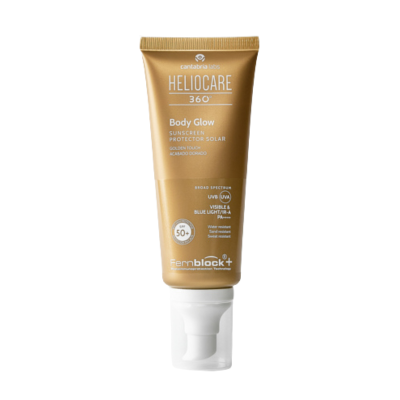 7266148 Heliocare 360 Body Glow Fluido SPF50+ 100ml