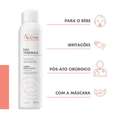 Avène Água Termal Spray 2x300ml 50% 2ªUnidade | Farmácia d'Arrábida