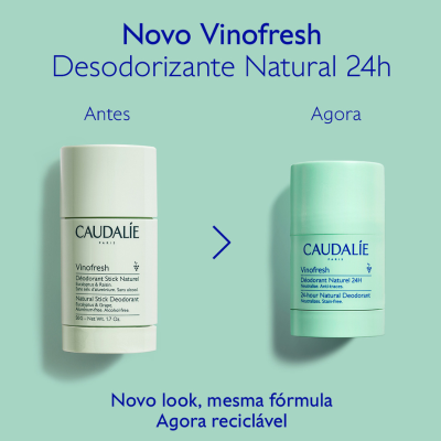 6638262 Caudalie Vinofresh Desodorizante Stick Natural 50g