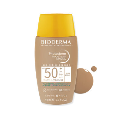 7266601 Bioderma Photoderm NUDE Touch Mineral Bronze FPS50+ 40ml
