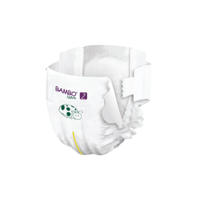 Bambo Nature Fraldas 2 (3-6 kg) 30 Unidades | Farmácia d'Arrábida