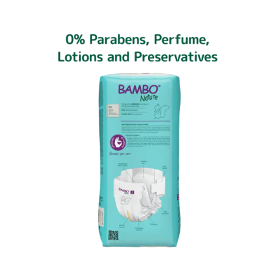 Bambo Nature Fraldas 3 (4-8 kg) 52 Unidades | Farmácia d'Arrábida