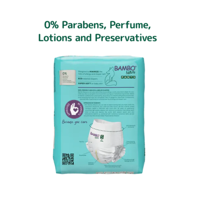 Bambo Nature Cuecas-Fralda 5 (12-18 kg) 19 Unidades | Farmácia d'Arrábida