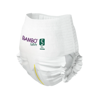 Bambo Nature Cuecas-Fralda 5 (12-18 kg) 19 Unidades | Farmácia d'Arrábida